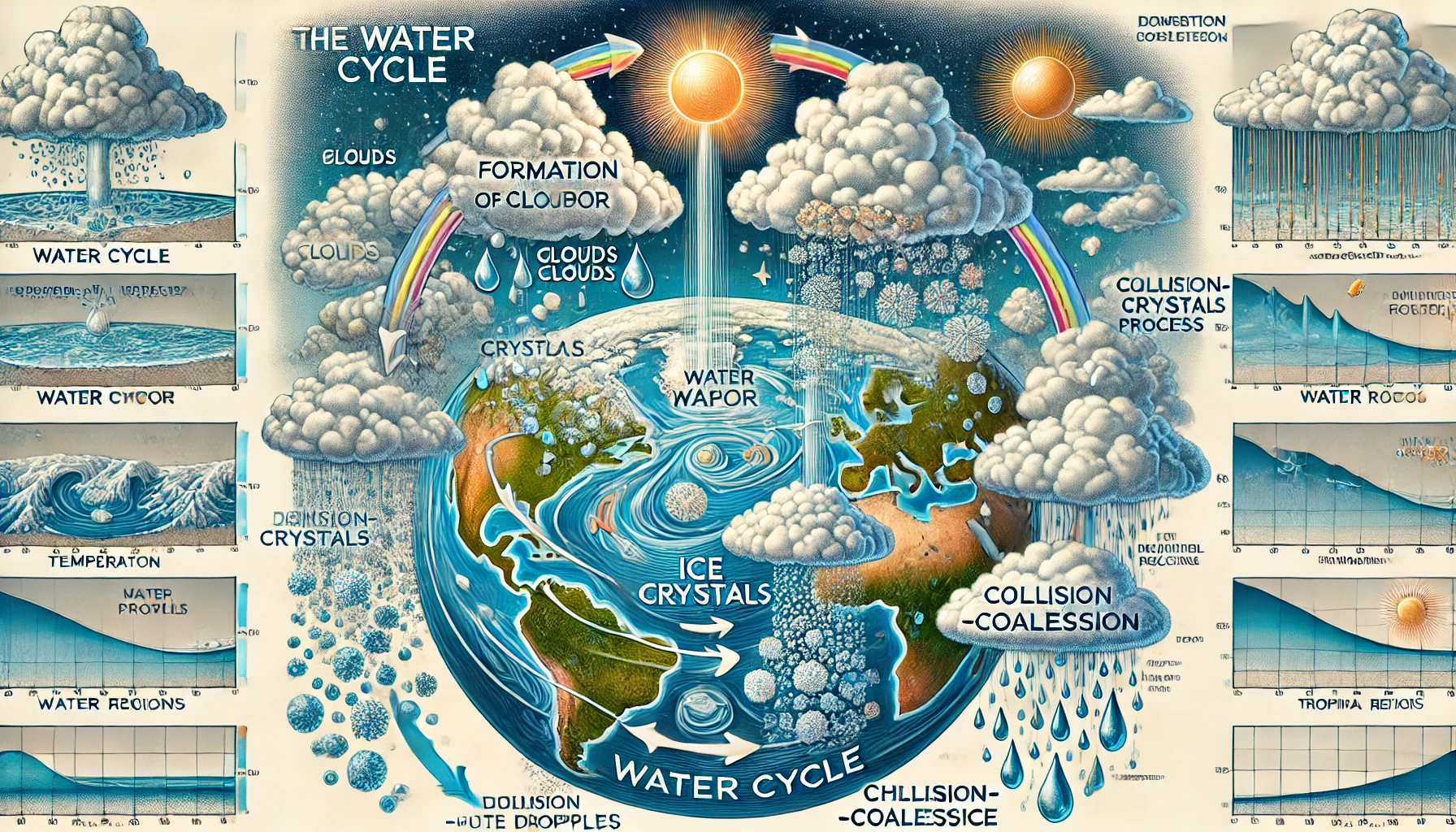 Precipitation formation process (Source - CHAT GPT)