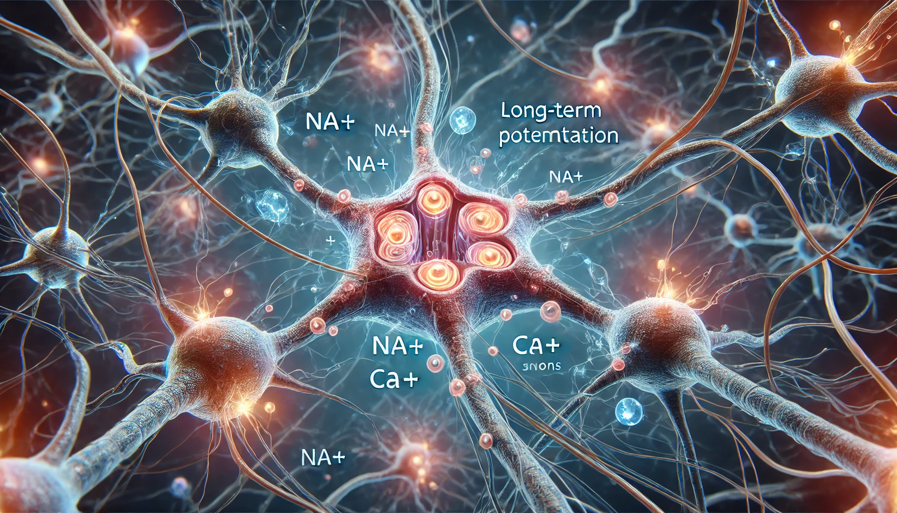 Nerve cells in the brain transmit electrical and chemical signals through synaptic connections (Source - CHAT GPT)