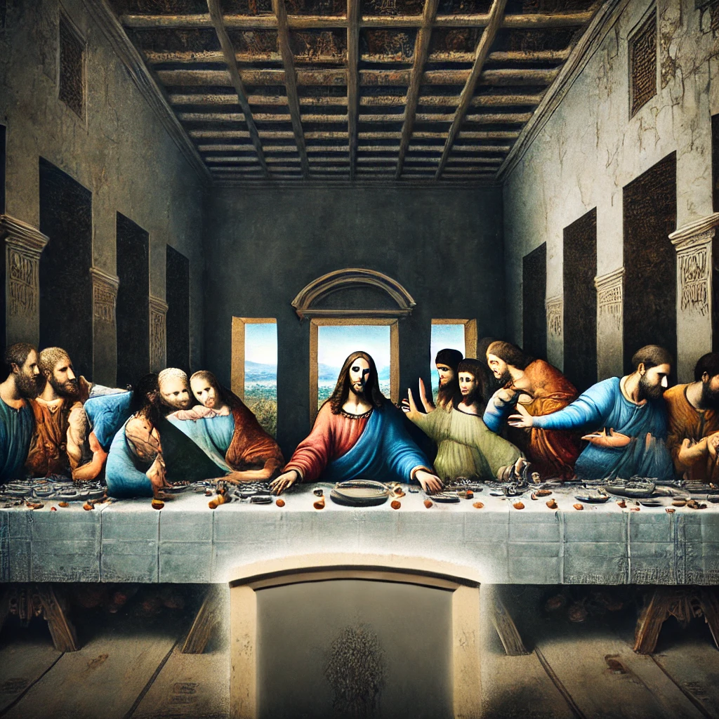 Da Vinci's 'The Last Supper' (Source - CHAT GPT)