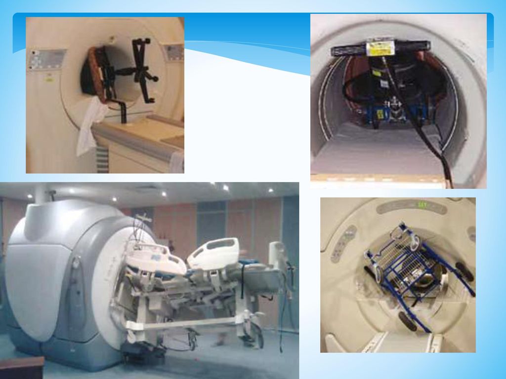 Metal objects sucked into the MRI (Source - https://slideplayer.com/slide/12503929/)