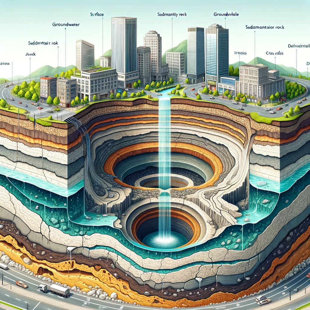 Sinkhole (Source - CHAT GPT)