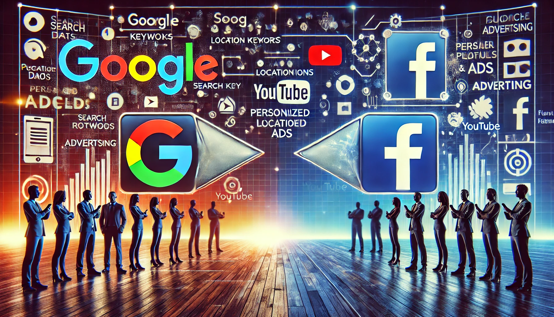 Google vs Facebook (Source - chat gpt)