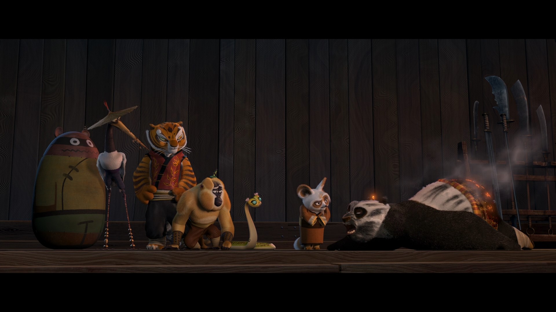 Po is not very good (Source - Kung Fu Panda movie)