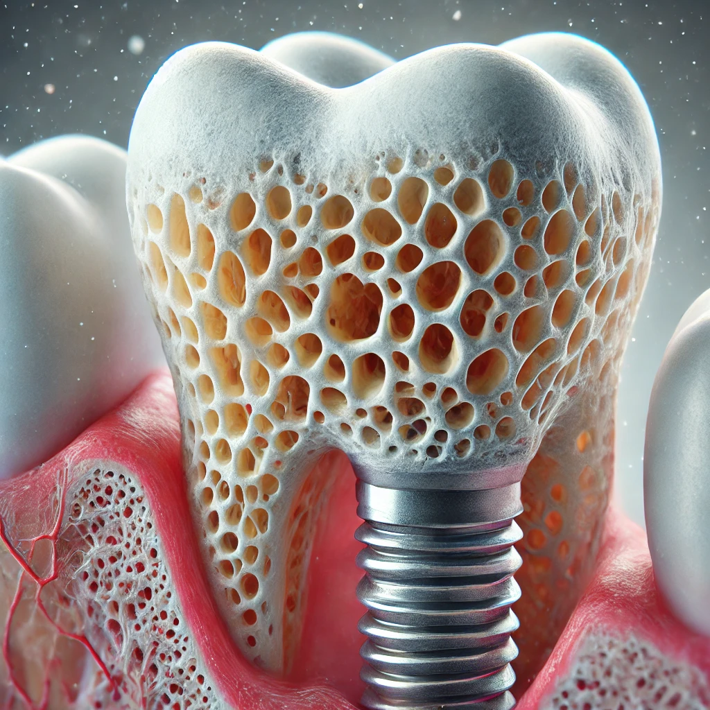 Implants that fully integrate with bone tissue (Source - CHAT GPT)